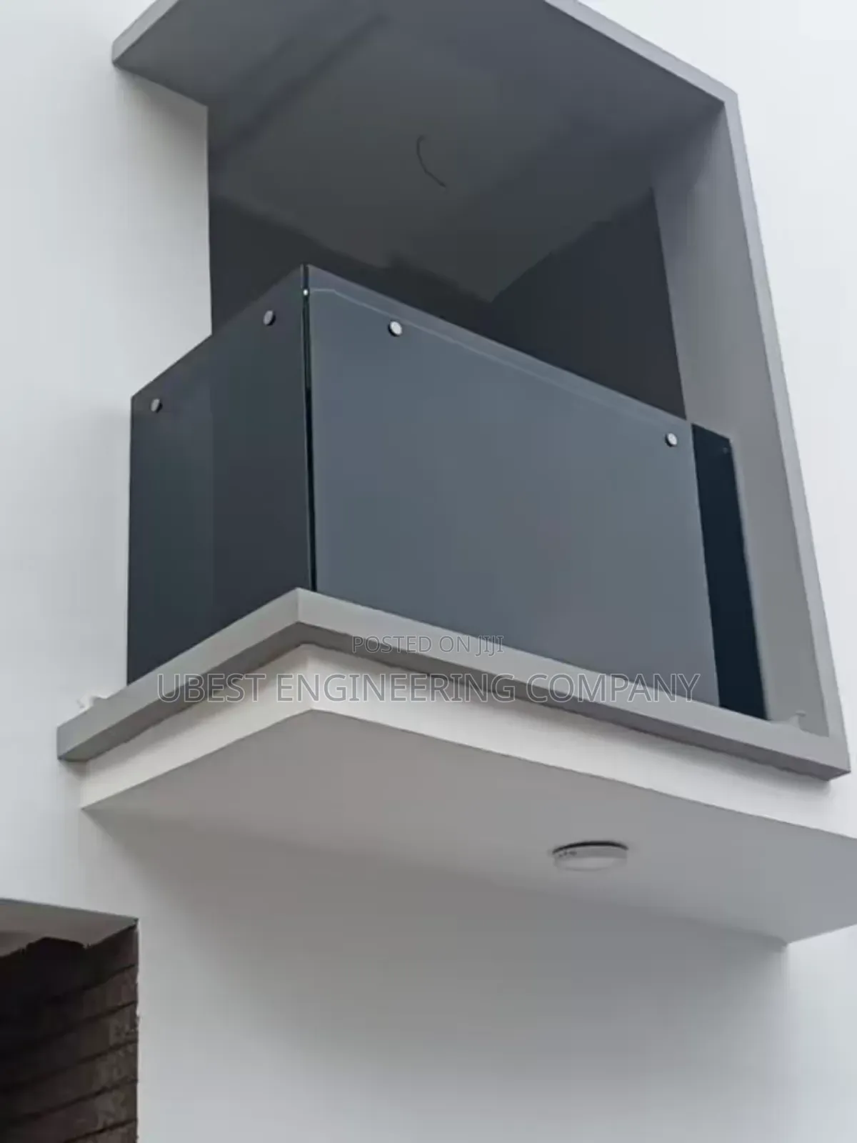 Durable Tampered Frameless Rail