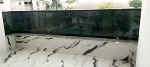 Durable Tampered Frameless Rail
