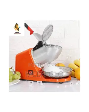 Industrial-Style Electric Ice Crusher