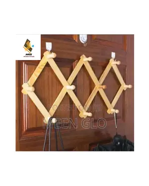 Collapsible Wooden Bag / Wig Hanger