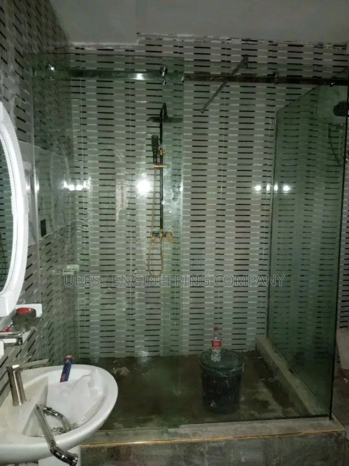 Foreign Shower Cubicle