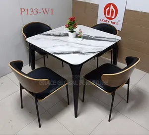 Classic Dining Table Set and 4 Chairs