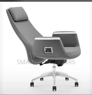 Executive Leather Swivel Office Chair