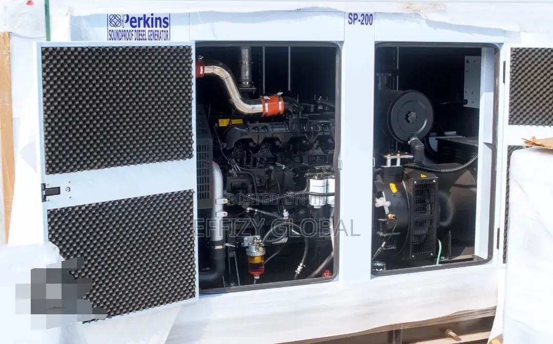 Original Perkins England Soundproof Generator 200kva