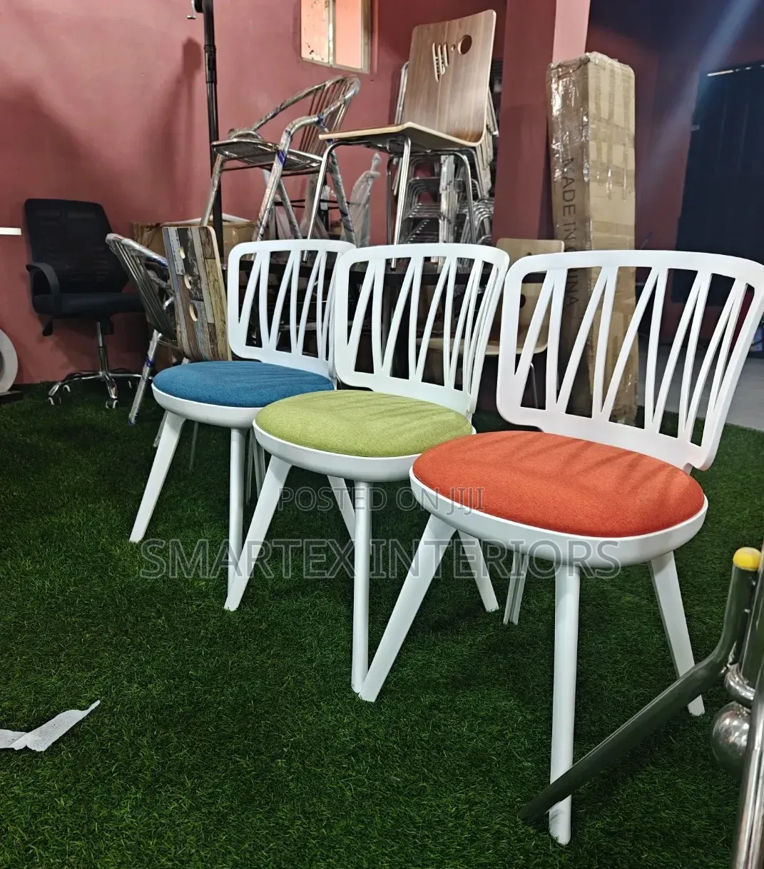 Imported Quality Plastic Padded Chair