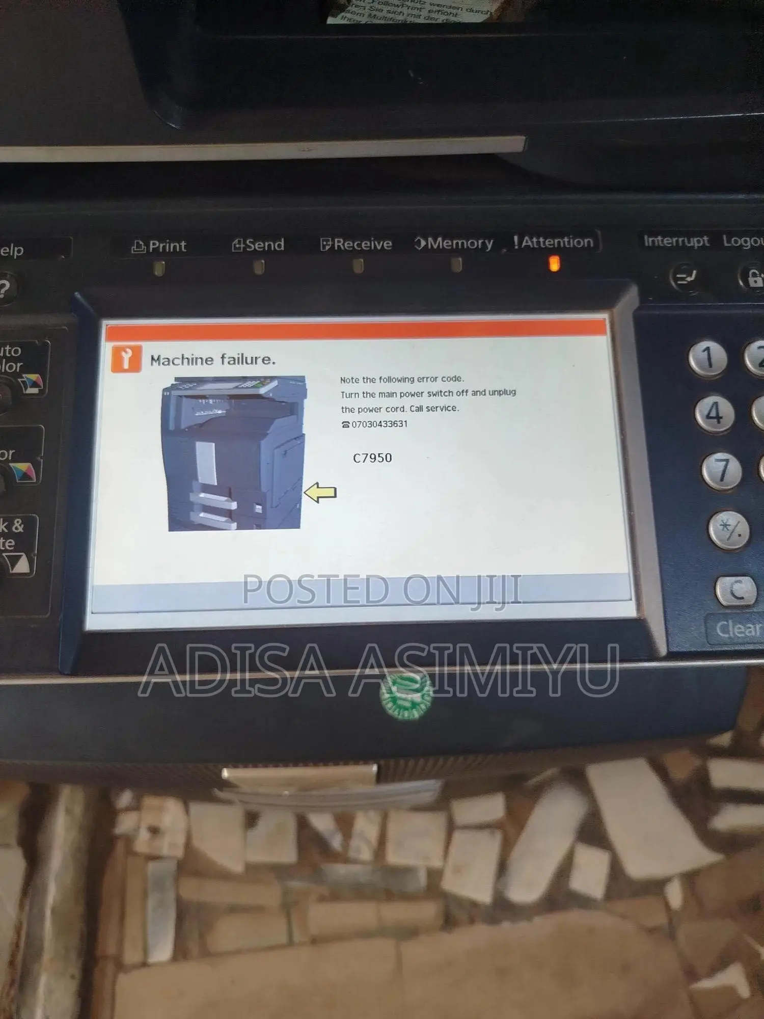 Kyocera Di Coloured Printer