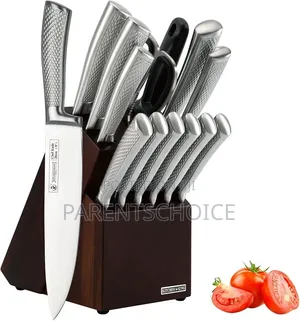14-Piece 3cr13 Stainless Steel Knife Set