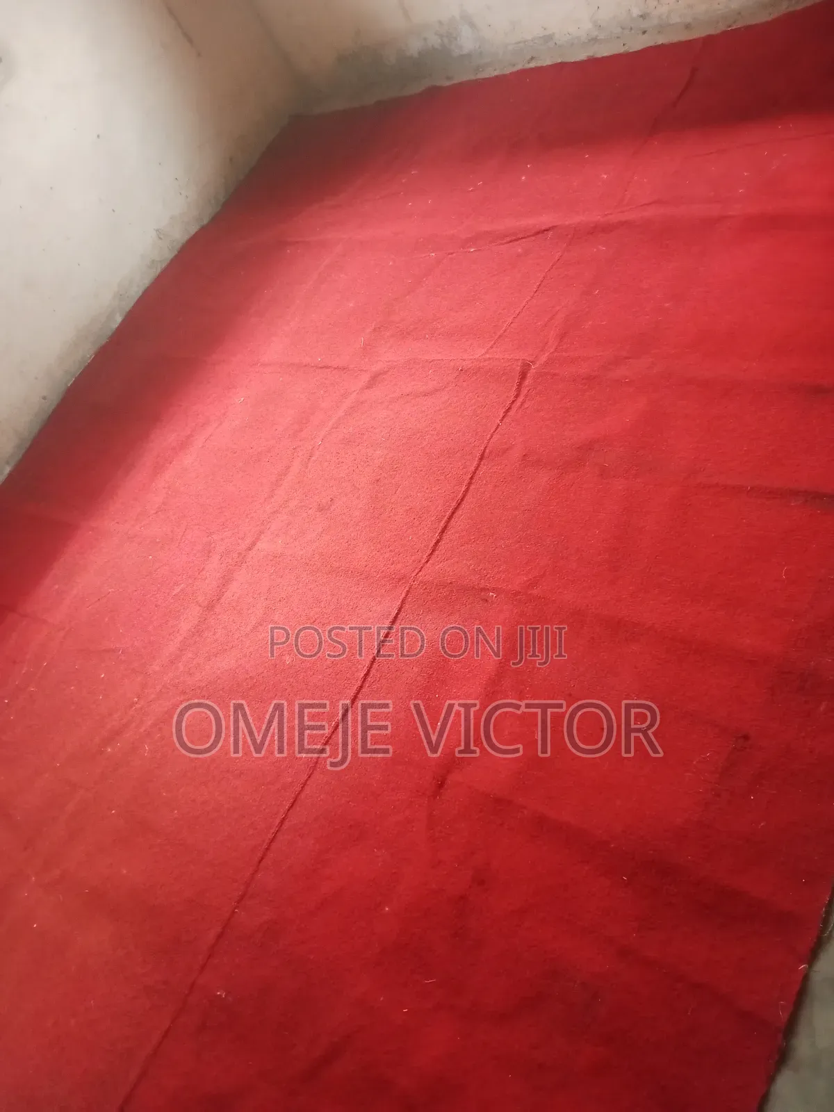 Red Rug 11ft By 9ft