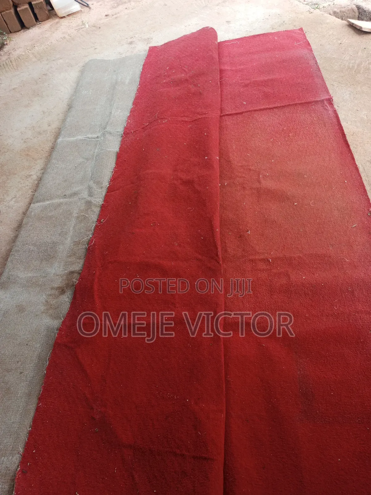 Red Rug 11ft By 9ft