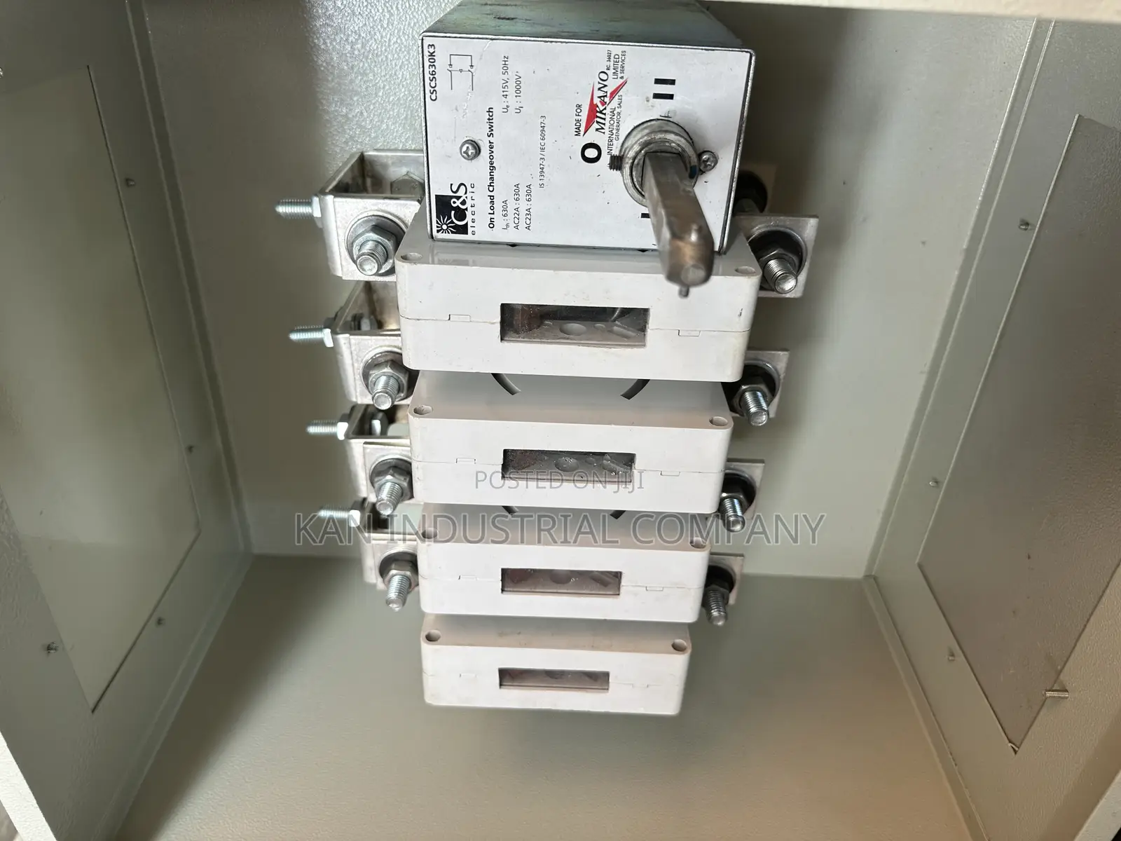 630amps Amps Change Over