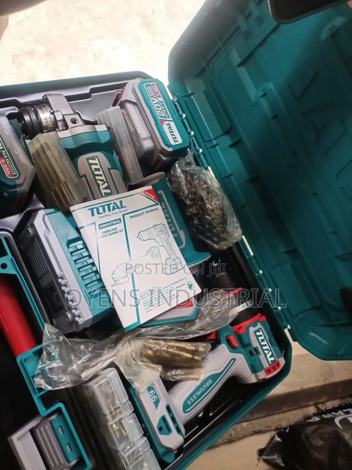 2in1 Total Cordless Drill With Cutting