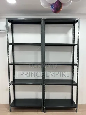 Slotted Angle Rack With Shelf Shelving Unit 6 Shelf, 87 X 30 X 12 Inch