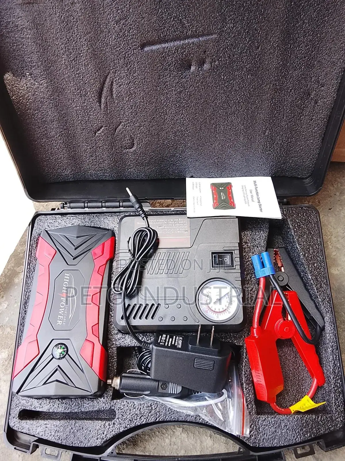Jump Starter With Compressor