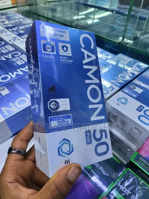 New Tecno Camon 50 Pro 256 GB Black