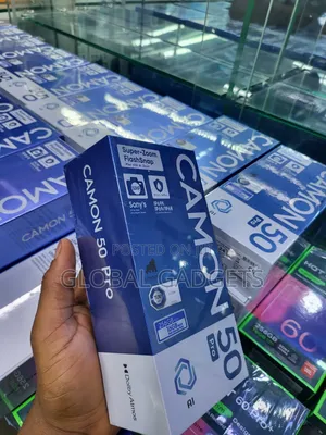 New Tecno Camon 50 Pro 256 GB Black