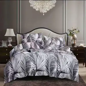 Durable Pure Cotton Bedsheets With Four Pillow Case