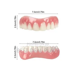 1 Set Temporary Dental Restoration Kit Upper Lower False Teeth