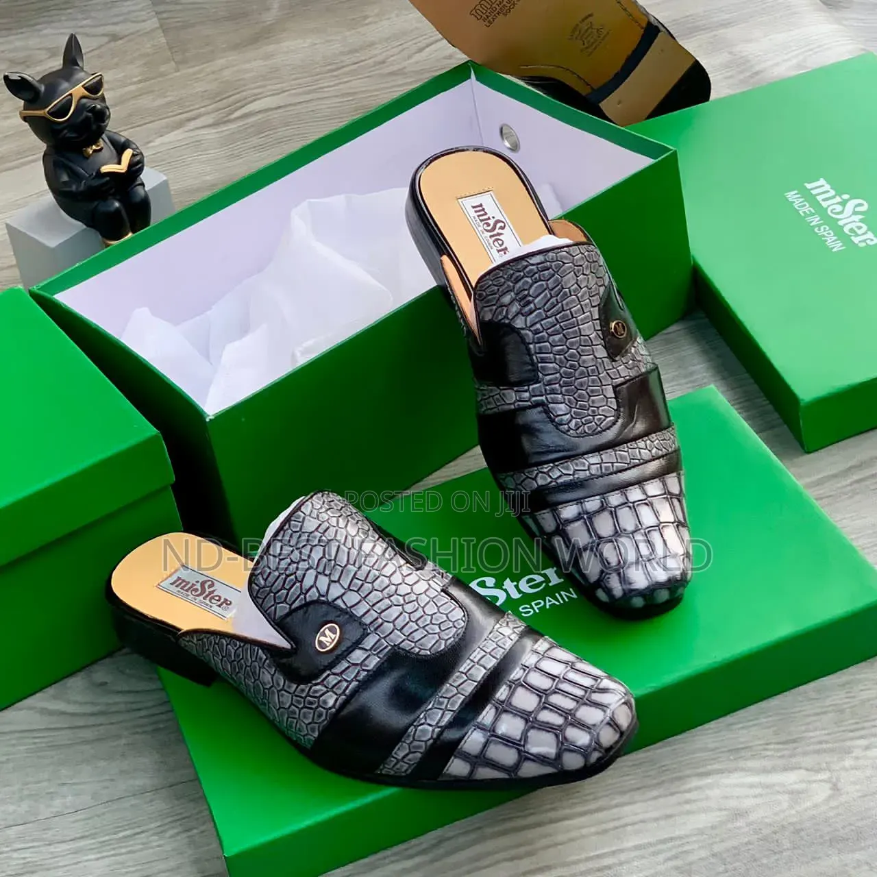 Mister Leather Half Shoe