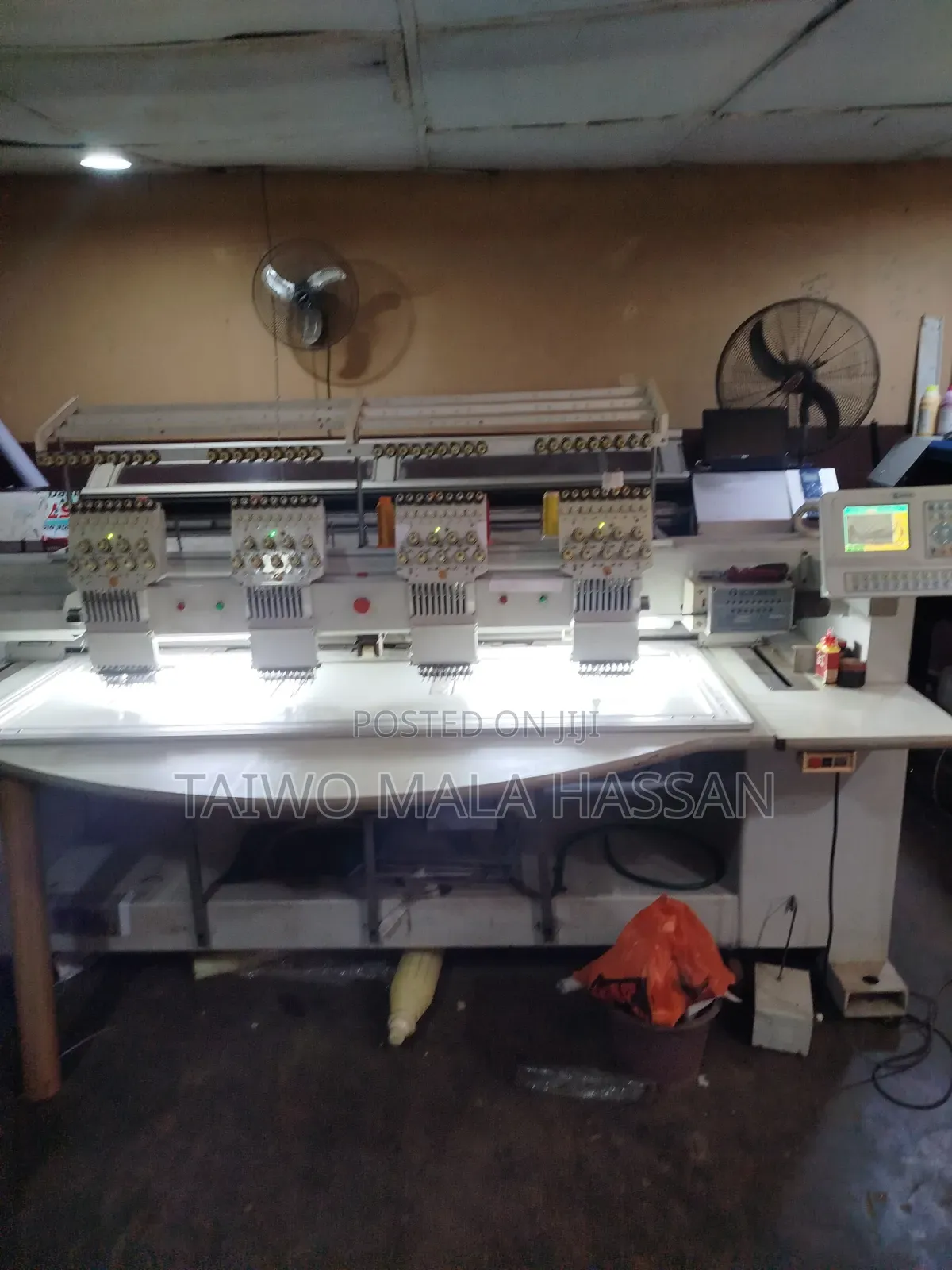 Used 4 Head Monogram Machine
