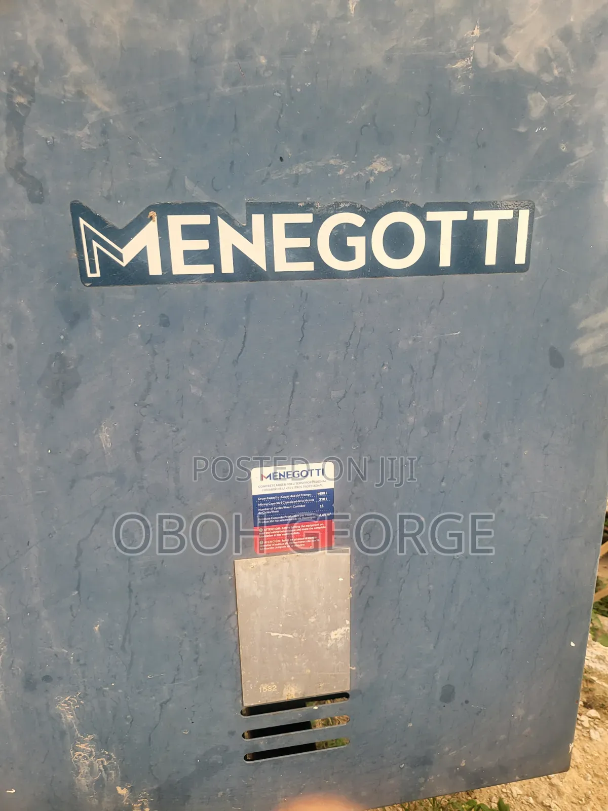 400lrt Menegotti Mixer