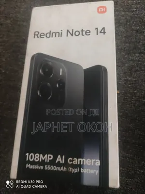Xiaomi Redmi Note 14 4G 256 GB Black