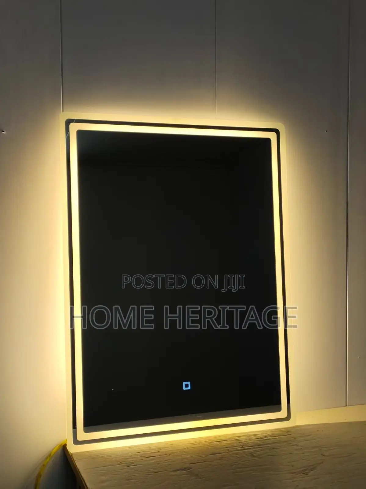 Top-Quality Square Led Mirror Featuring 3 Adjustable Light Modes