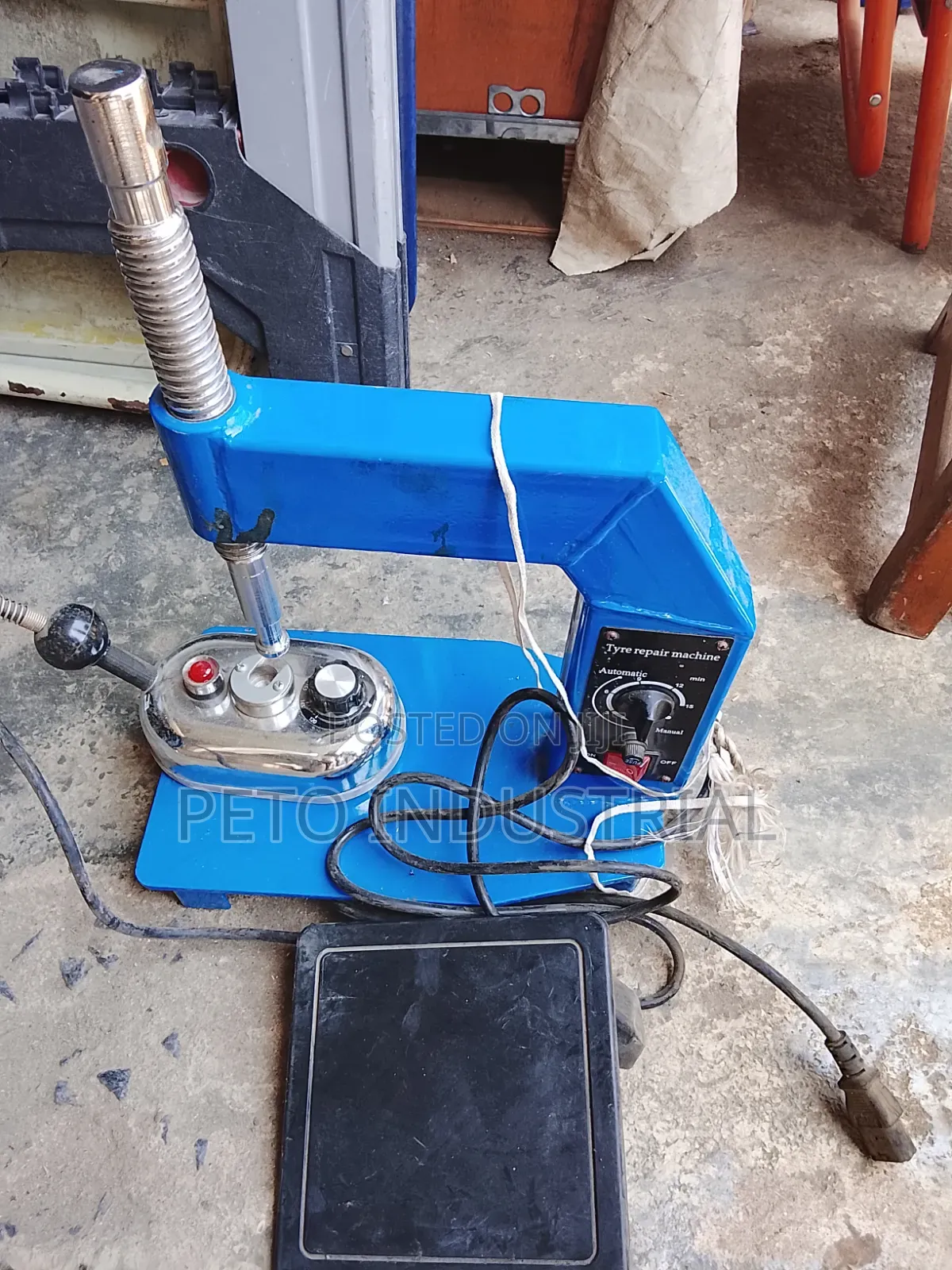 Tire Patching Machine
