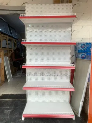 Single Supermarket Shelf