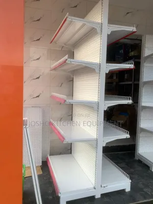 Double Supermarket Shelf.