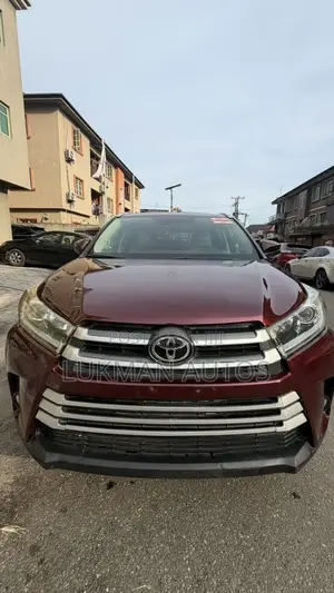 Toyota Highlander Limited 4dr SUV AWD (3.5L 6cyl 6A) 2015 Red