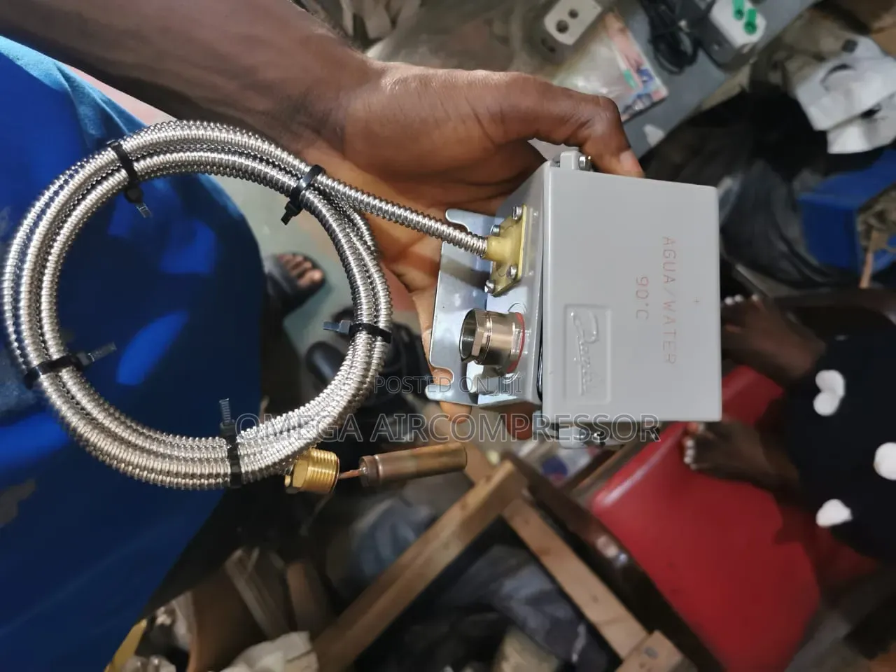 Danfoss KPS Series Industrial Temperature Switch (Model Kps80 )