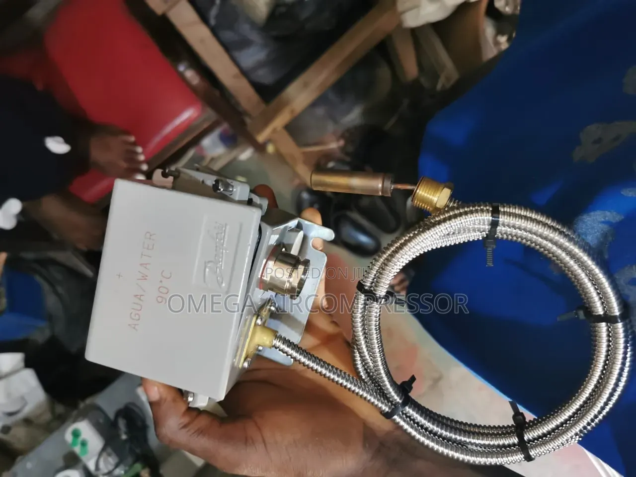 Danfoss KPS Series Industrial Temperature Switch (Model Kps80 )