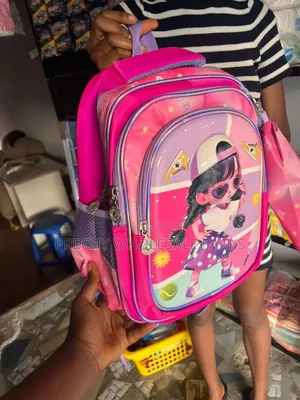 Pink School Bag
