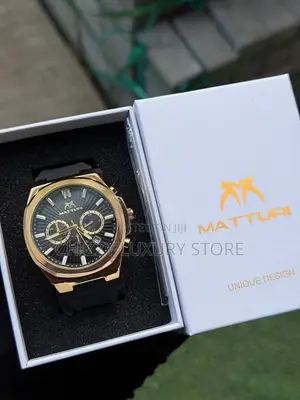 Matturi Quality Men Chain Strap Wristwatch