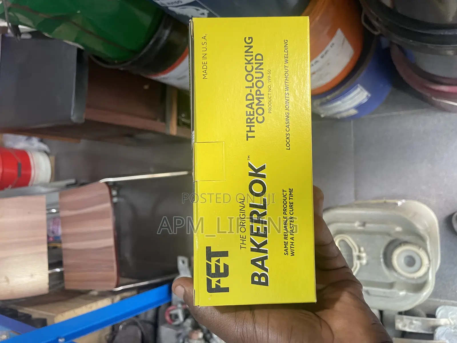 Fet Bakerlok Thread-Locking Compound