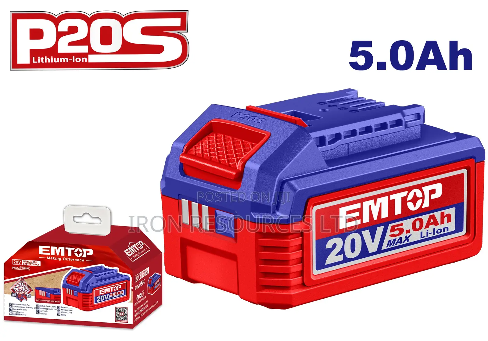 Lithium-Ion Battery Pack 5.0ah
