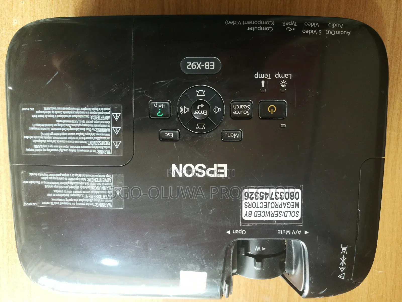 Epson Eb-X92 Projector