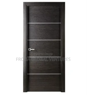 High Density Fiberboard, HDF Wooden Doors and Locks. 3by7feet. Lg06