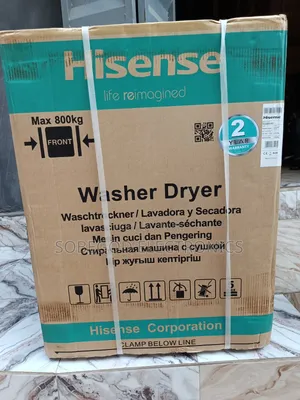 Hisense Front Load Wash Dry 8kg/5kg Washing Machine