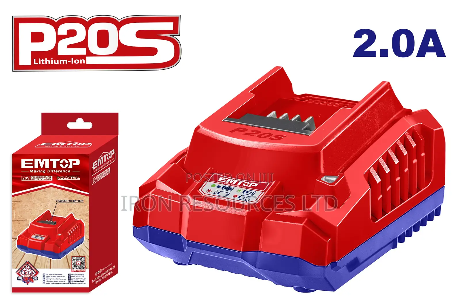 P20s Battery Charger 2.0a
