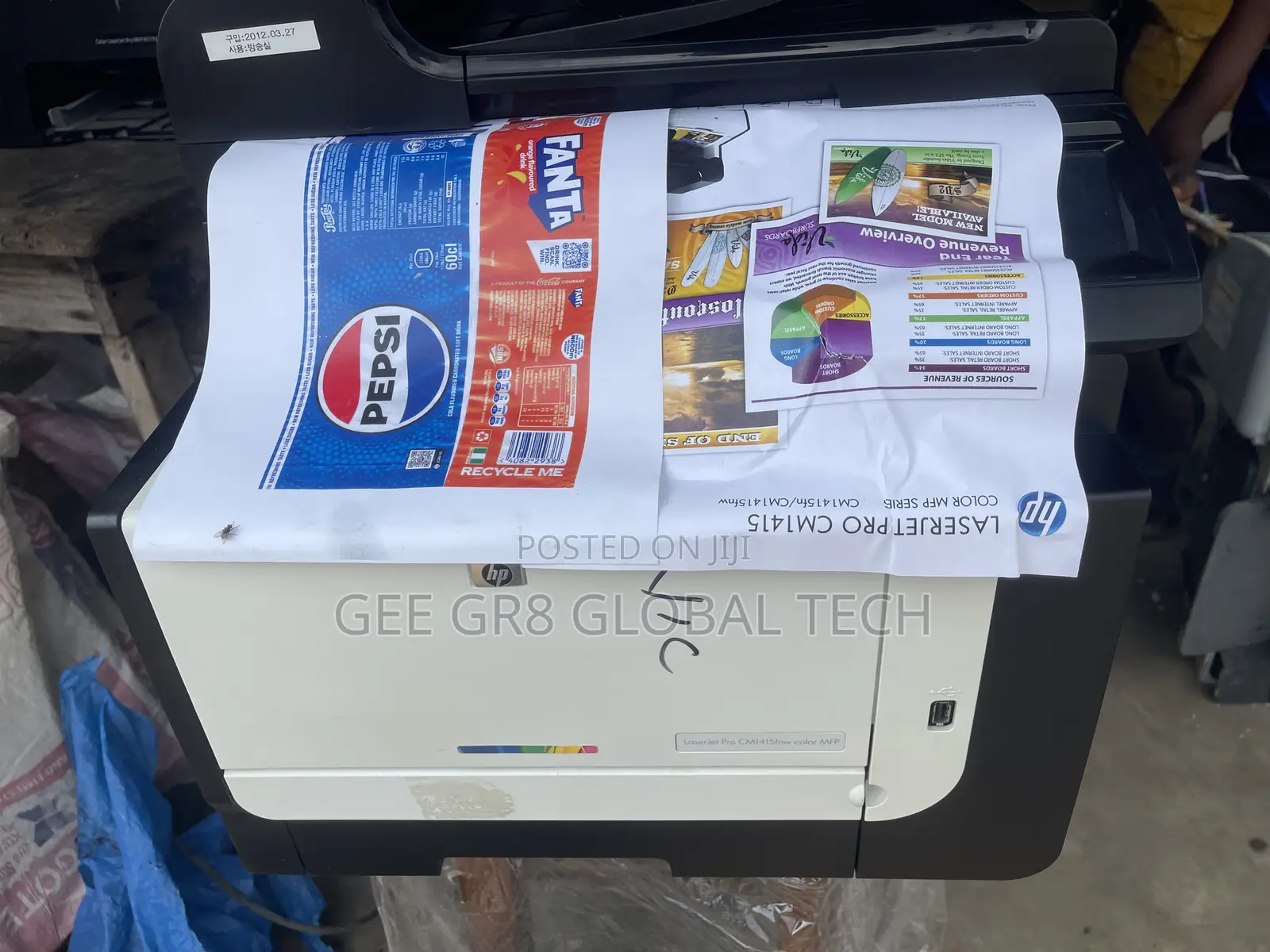 HP Color Laserjet Cm1415n