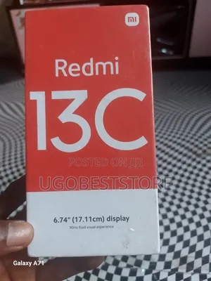 New Xiaomi Redmi 13C 256 GB Black