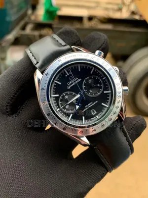 Omega Leather Wristwatch