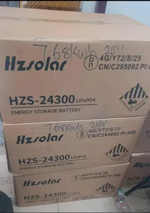 Hzsolar 7.6kwh 24v Lithium Battery