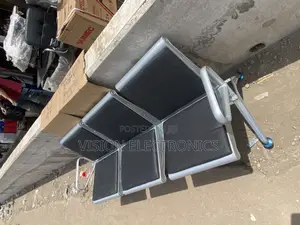3in1 Stainless Padded Airport Chair