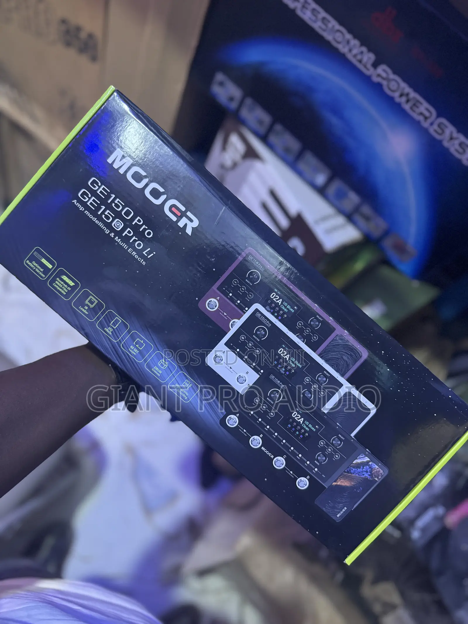 Mooer Ge150 Pro Guitar Effect