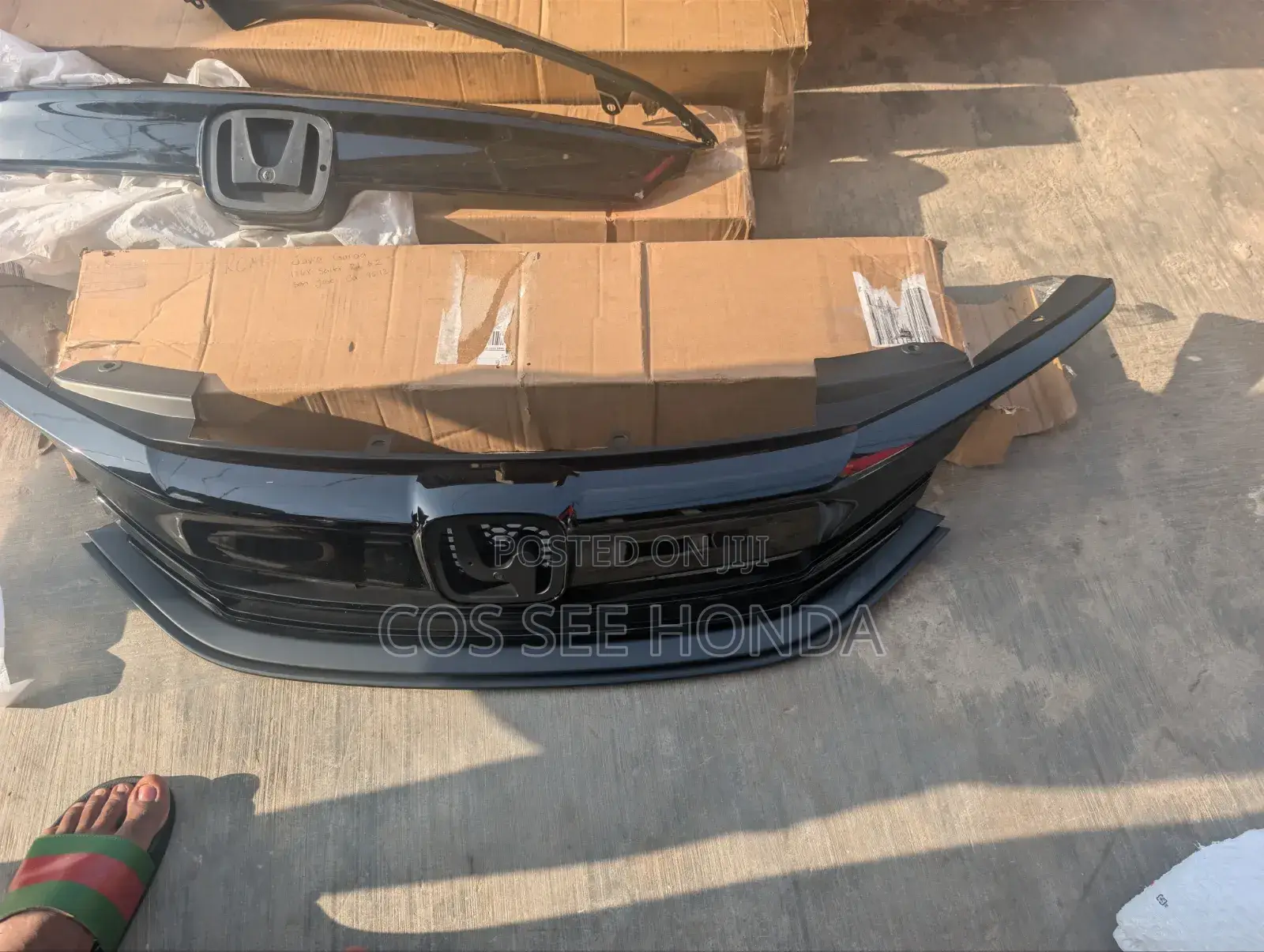 Front Grill 2017 Honda Accord Black