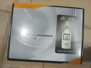 Humidity and Temperature Meter.