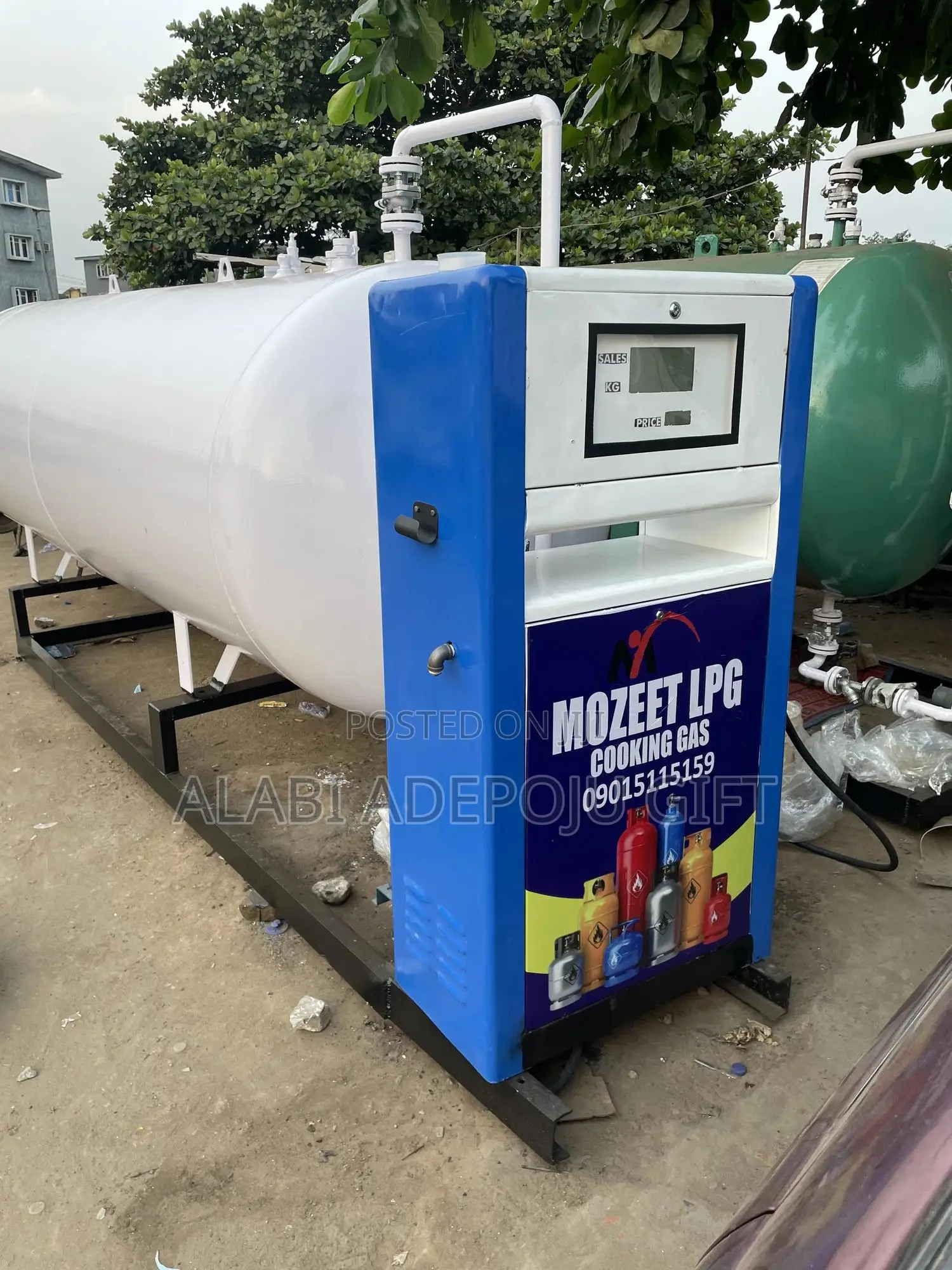 2.5tons LPG Gas Installation