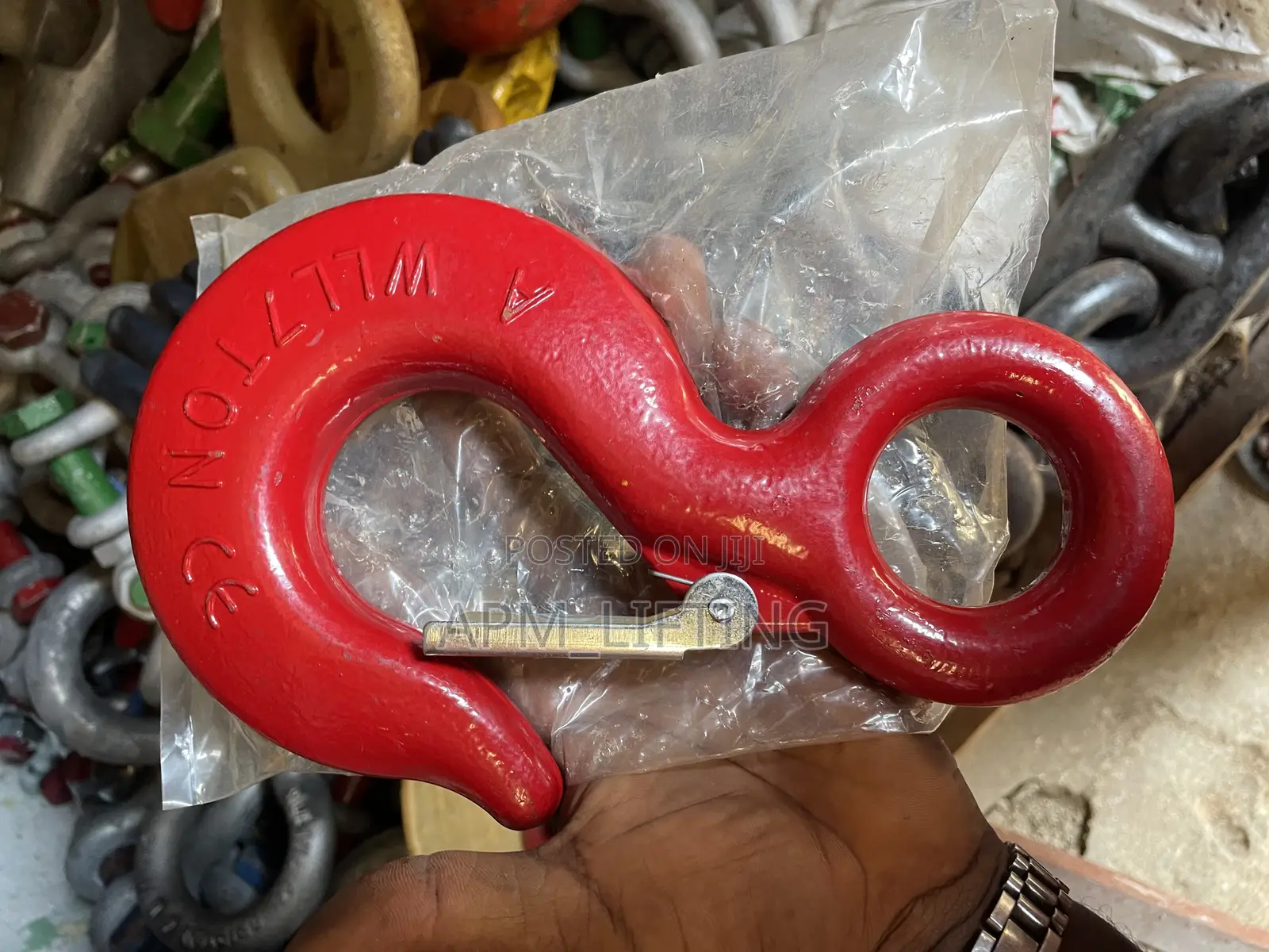 Wll 7ton Eye Safety Latch Hooks